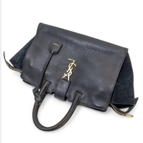 ✨️💎Authentic Saint Laurent cabas Downtown Leather Bag - Picture 4 of 13